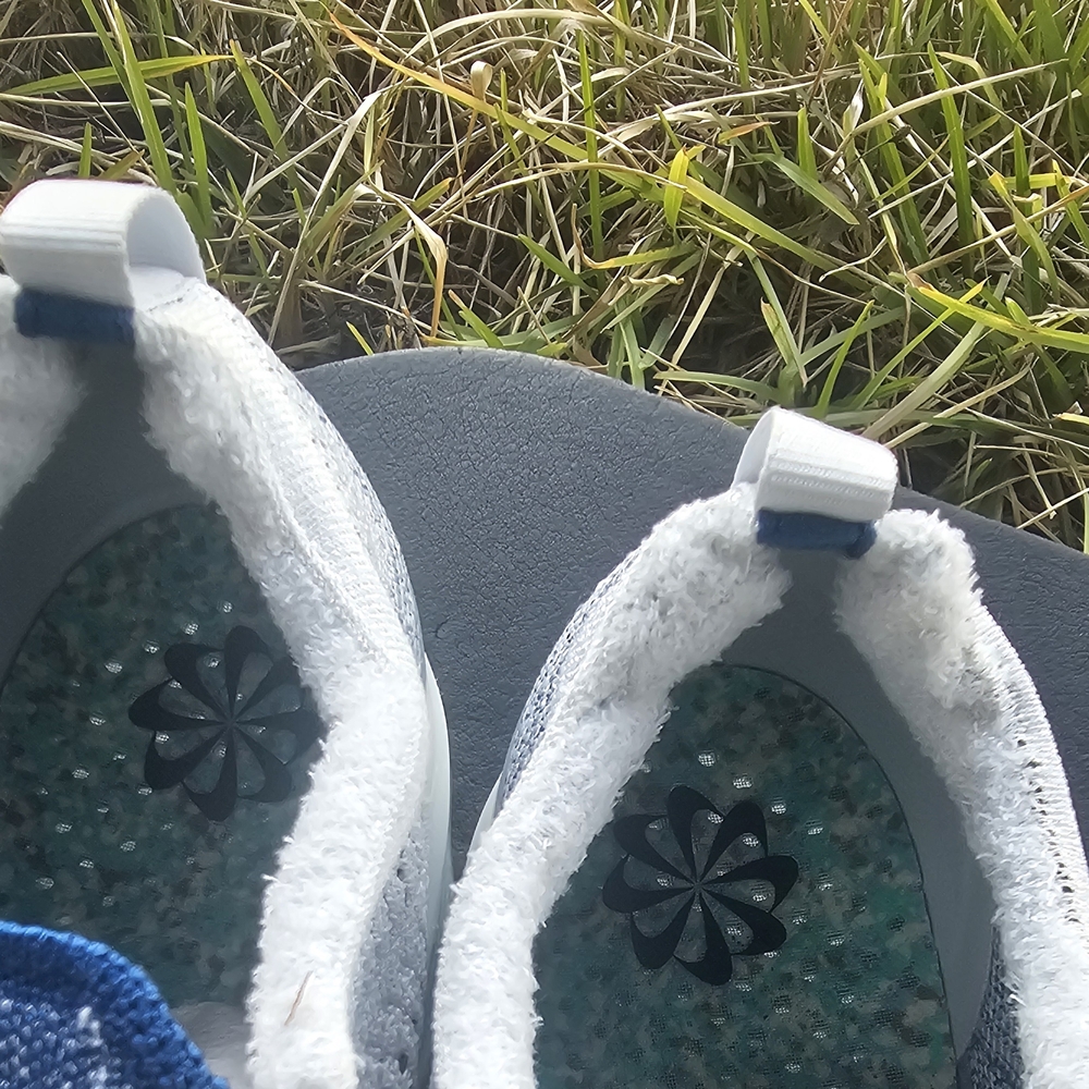 Size 10.5 - Nike Air VaporMax 2023 Flyknit Pure Platinum Court Blue (No Box) - Picture 9 of 10